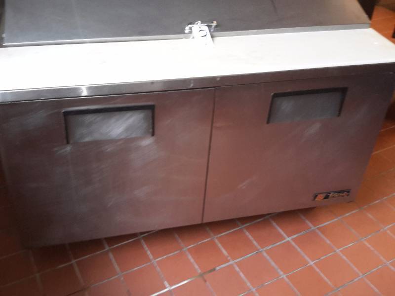 True Refrigerated Make up Table.. sTainless Steel.