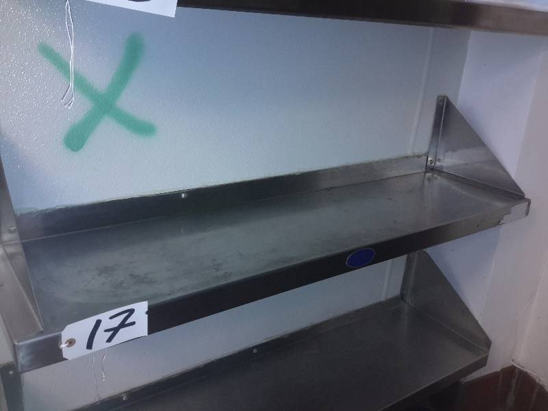 Stainless Steel Shelf, 48 in x 12in