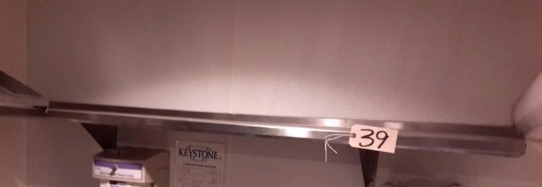76 in Stainless Steel shelf. 12in deep
