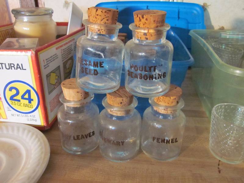 Spice Jars, Votives, Dishes