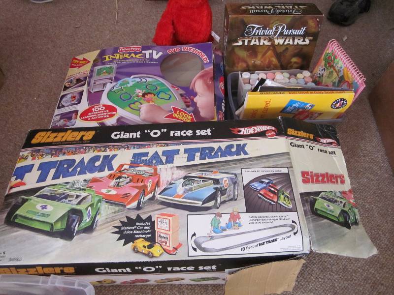 Games and Hot Wheels
