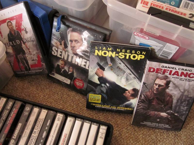 CDs, DVDs, & Cassettes