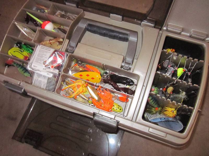 Large Tackle Box Full of Tackle