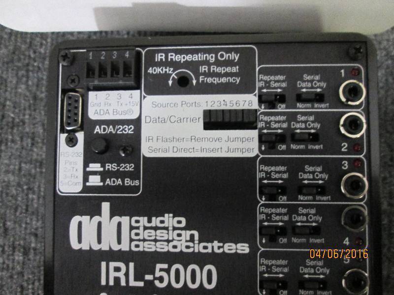 lot 129 image: Audio Design Associates IRL-5000 so...