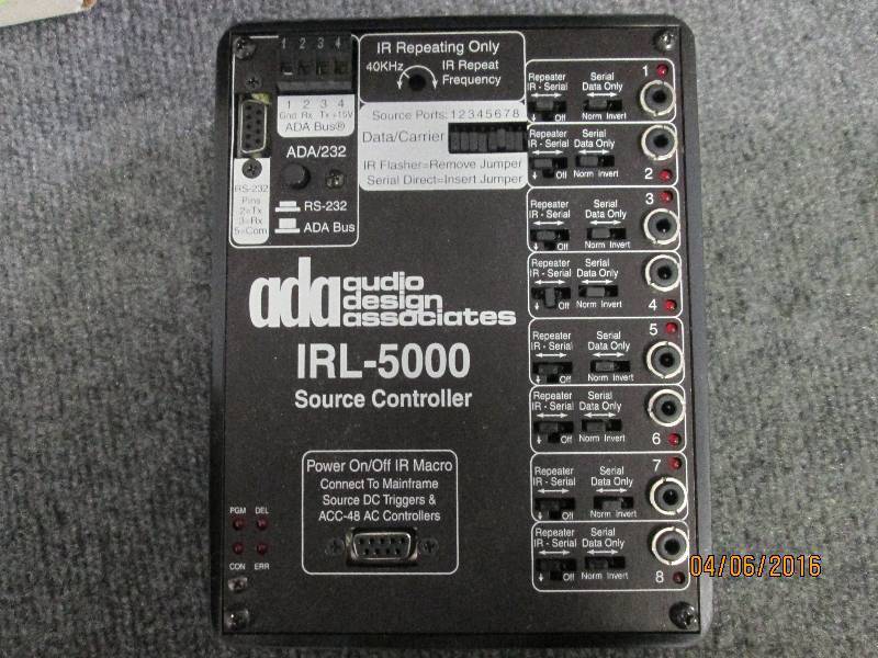 lot 130 image: Audio Design Associates IRL-5000 so...
