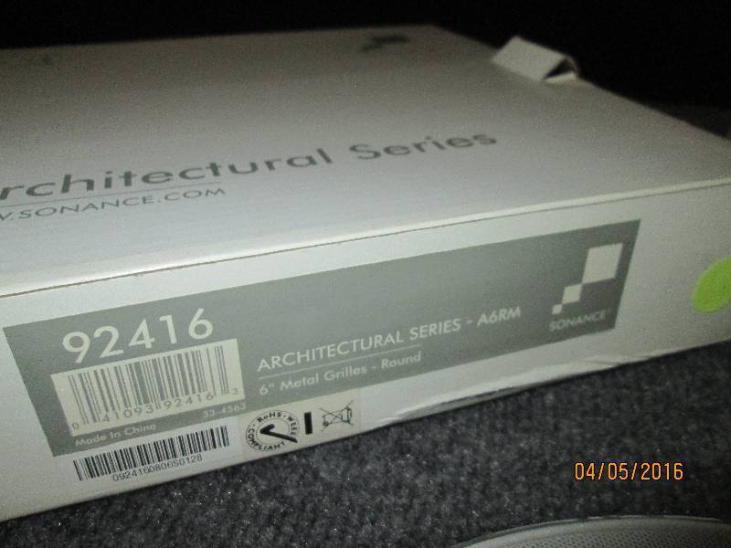 lot 42 image: Sonance archetectual series 92416 r...