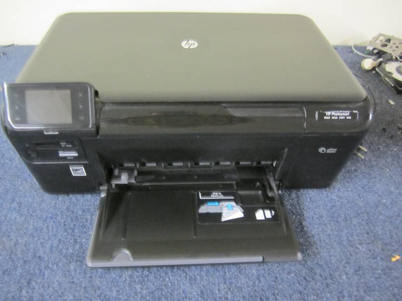 lot 120 image: HP Photosmart printer, untested...