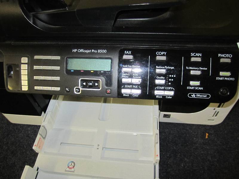 lot 123 image: HP Officejet pro 8500 printer, unte...
