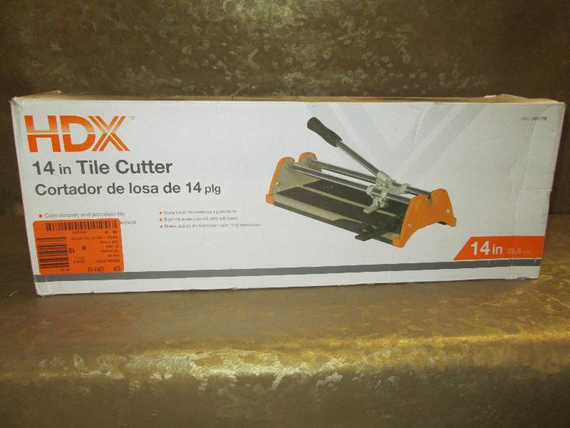 HDX 14 inch Tile Cutter...