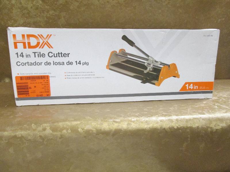 HDX 14 inch Tile Cutter...