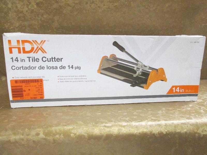 HDX 14 inch Tile Cutter...