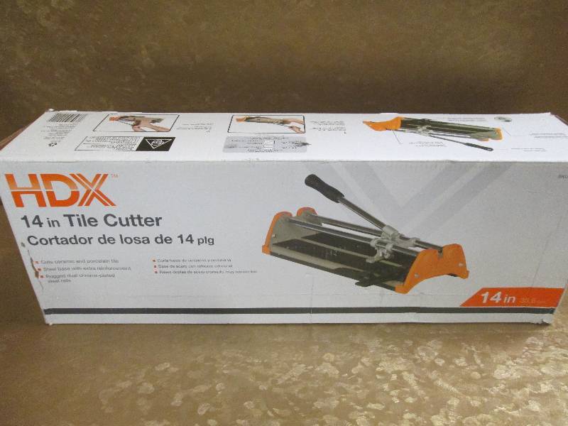 HDX 14 inch Tile Cutter...