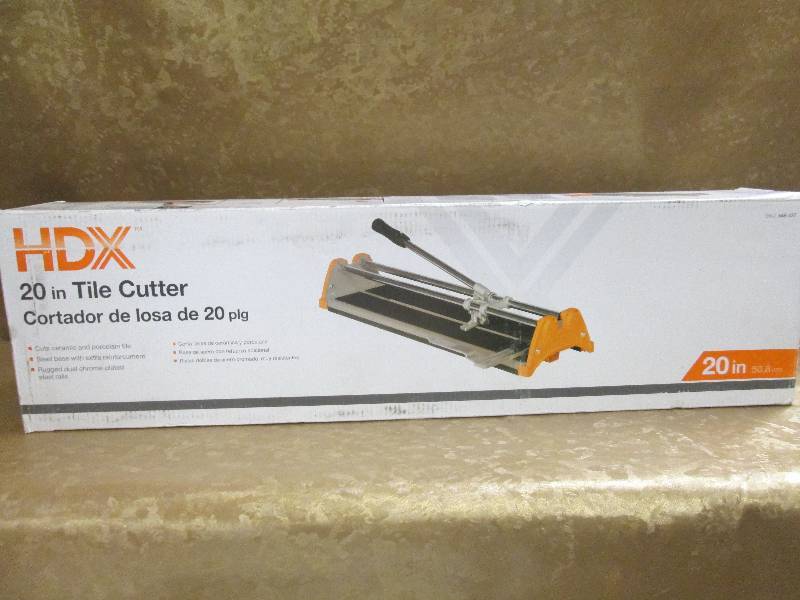 HDX 20 inch Tile Cutter...