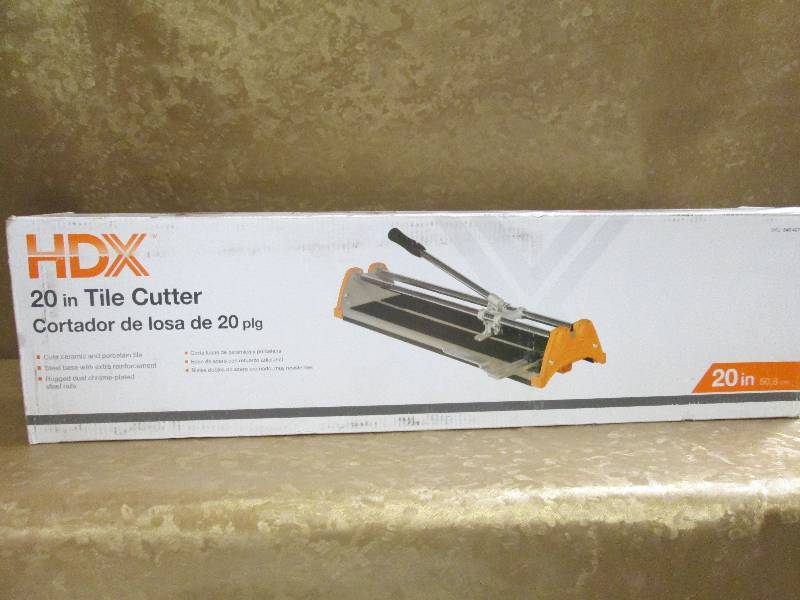 HDX 20 inch Tile Cutter...