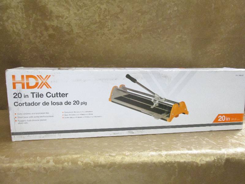 HDX 20 inch Tile Cutter...
