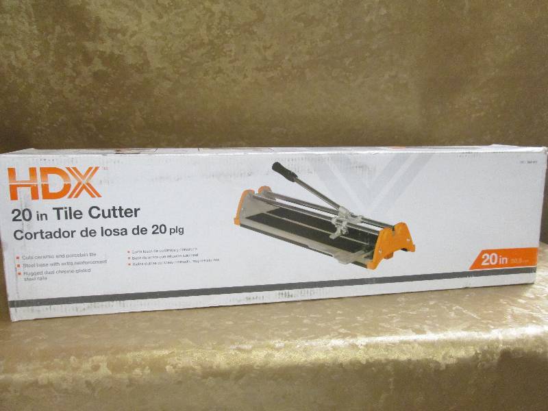 HDX 20 inch Tile Cutter...