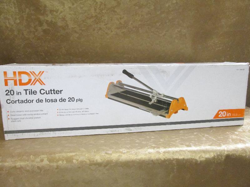 HDX 20 inch Tile Cutter...