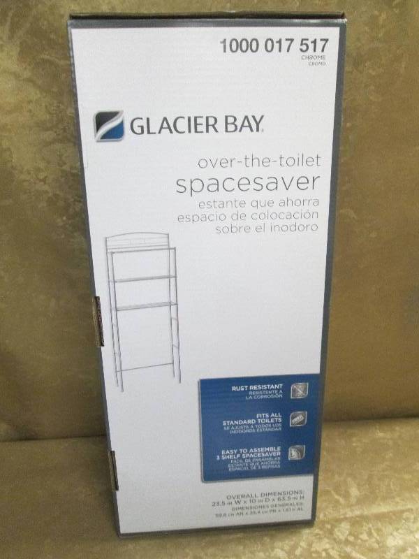 Glacier Bay Oveer-the-toilet space...