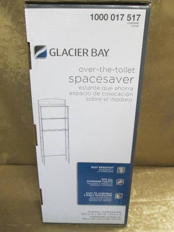 Glacier Bay Over the toilet spaces...