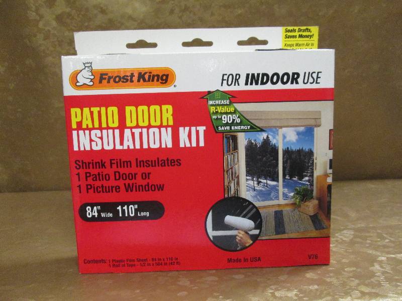 Frost King Patio Door kit indoor u...