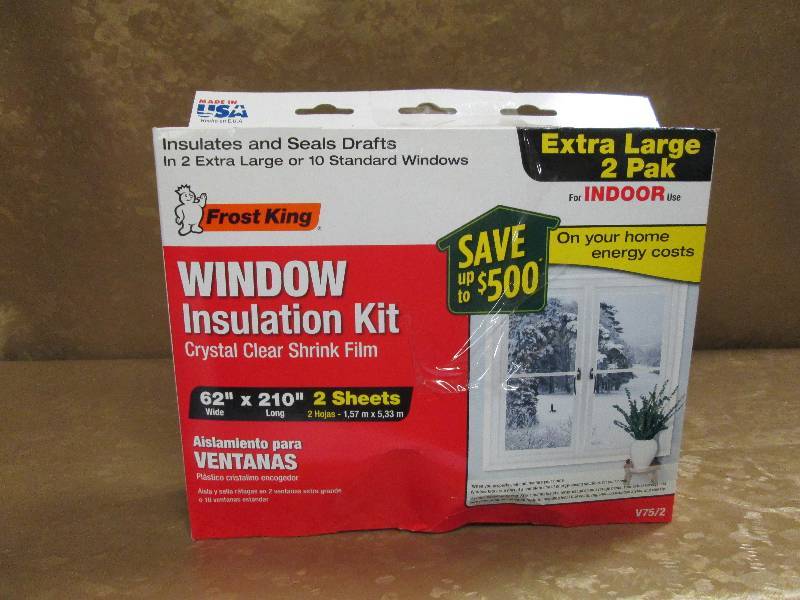 Frost King Winndow Insulation kit ...