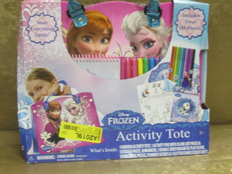 lot 4 image: Frozen Activity Tote...