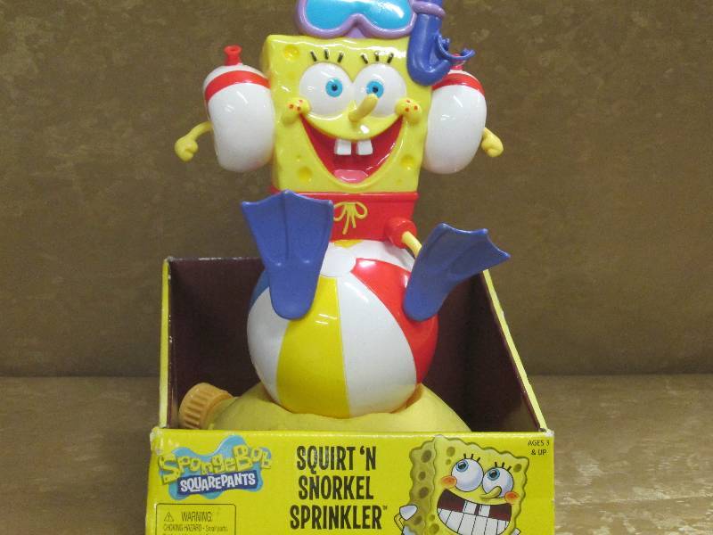 lot 7 image: Spongebob Sprinkler...