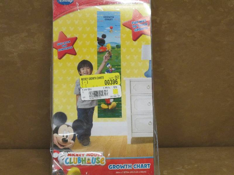 lot 9 image: Mickey Mouse Clubhouse Growth Chart...