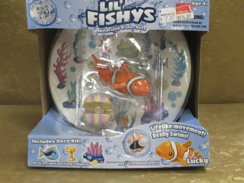 lot 10 image: Lil Fishy motorized water pets...