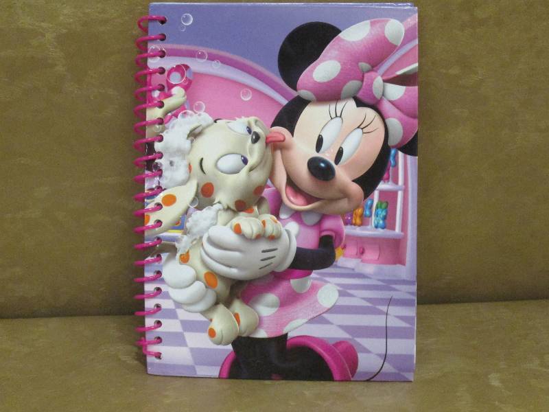 lot 17 image: Minnie Mouse Notebook...