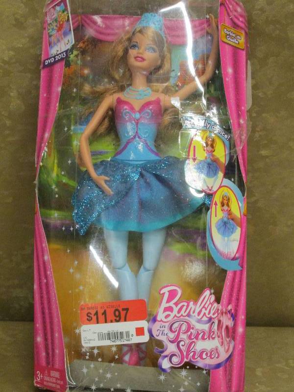 lot 20 image: Ballet Barbie (retail 11.97)...