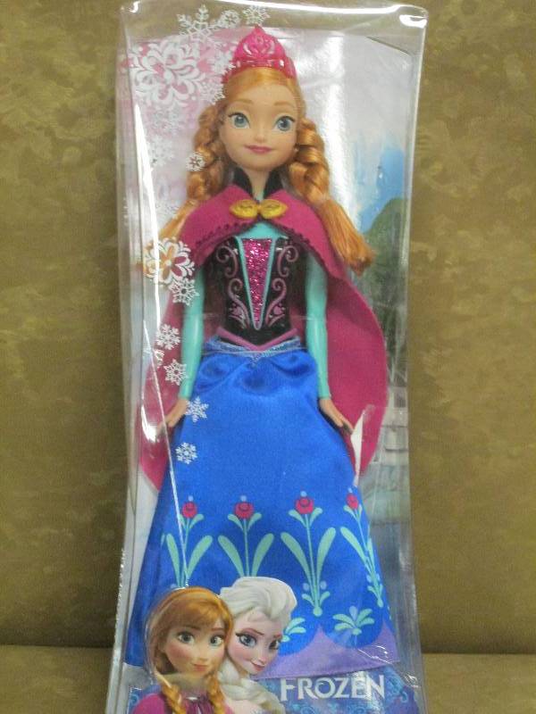 lot 30 image: Frozen Anna doll...