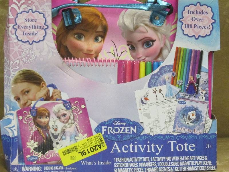 lot 33 image: Frozen Activity Tote...