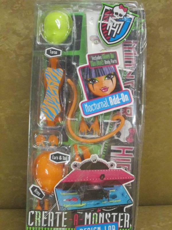 lot 34 image: Monster High Create-a-Monster...