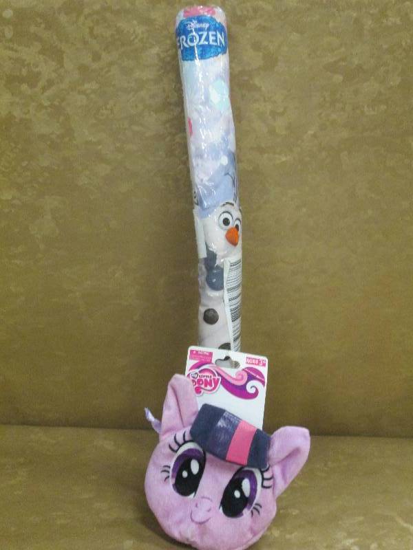 lot 60 image: Frozen Light Stick & My Little Pony...