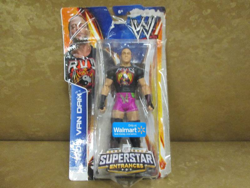 lot 70 image: WWE Ron Van Dam Action Figure...