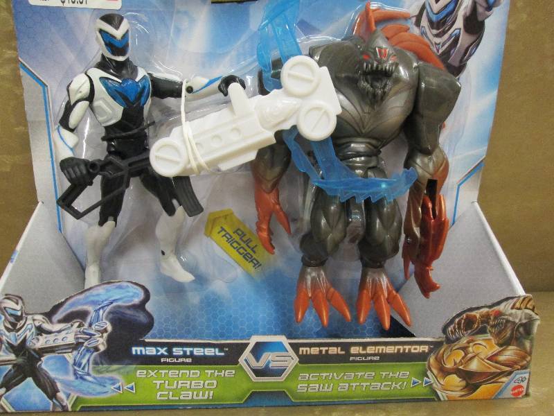 lot 71 image: Max Steel & Metal Eliminator Action...