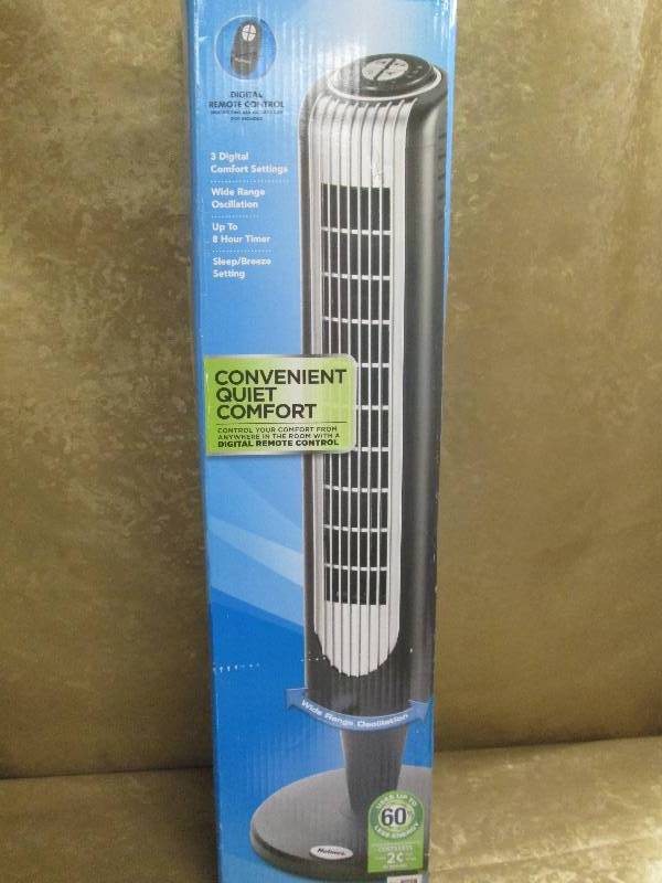 lot 114 image: Holmes 36 Tower Fan...