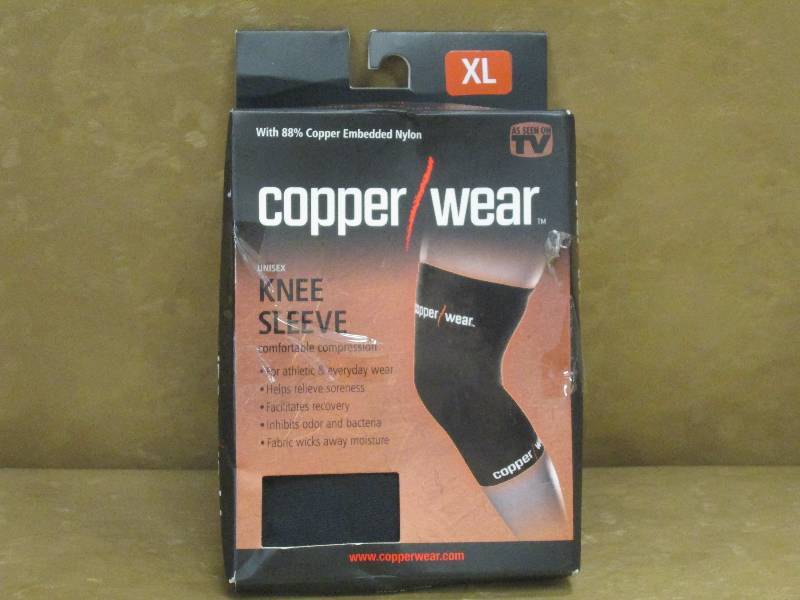 lot 116 image: Copper Wear knee sleeve XL...