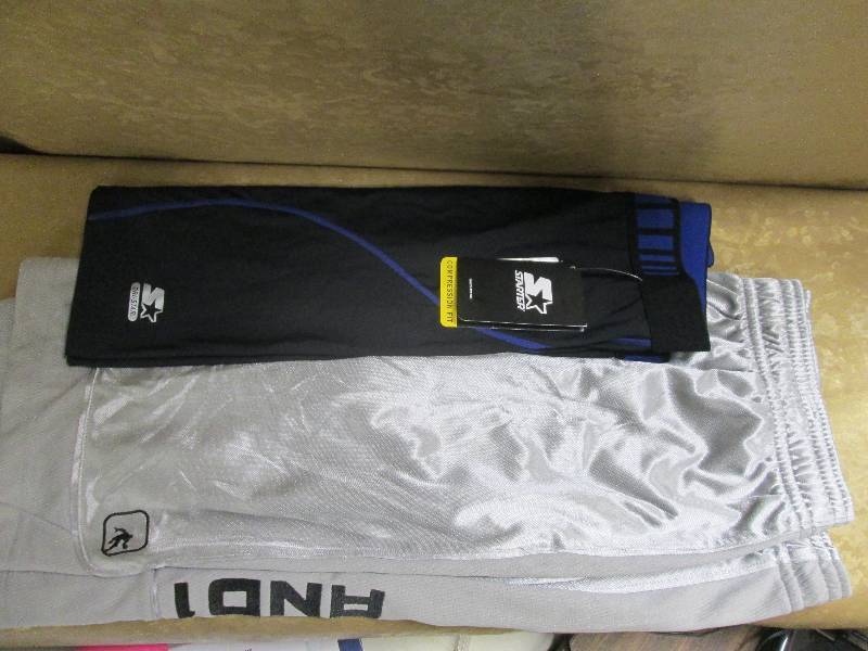 lot 132 image: 2X compression fit and 3X shorts...