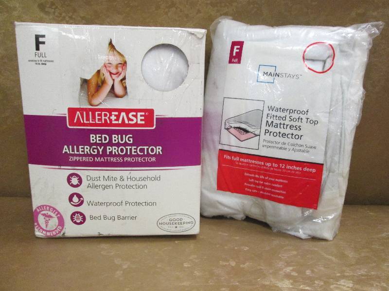 lot 154 image: Full mattress protectors...