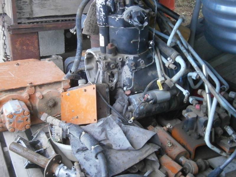 Pallet of spare motor and parts for Miska Packers on lots #1 & #2