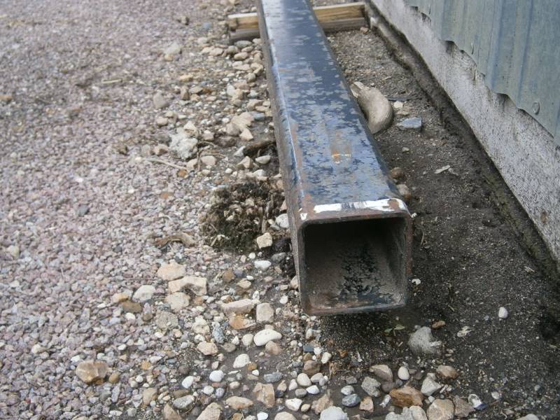 Square Tube 4X4X14 Thick 20 Long