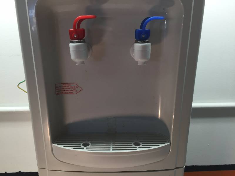 lot 23 image: WATER COOLER, HOT WATER DOES NOT WORK