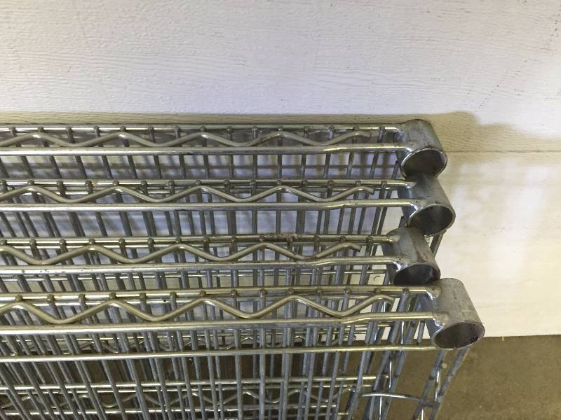 lot 33 image: SHELF STAINLESS STEEL 2 X 6