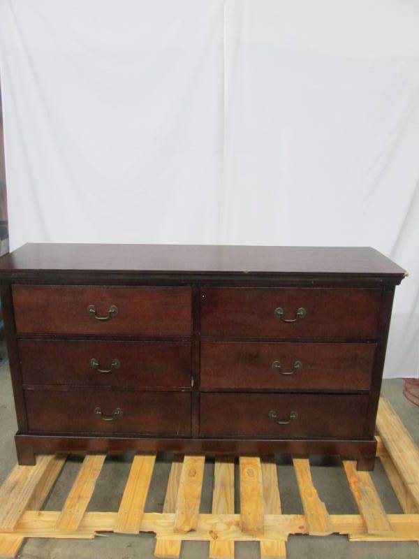 Tatiana Transitional Six Drawer Dresser