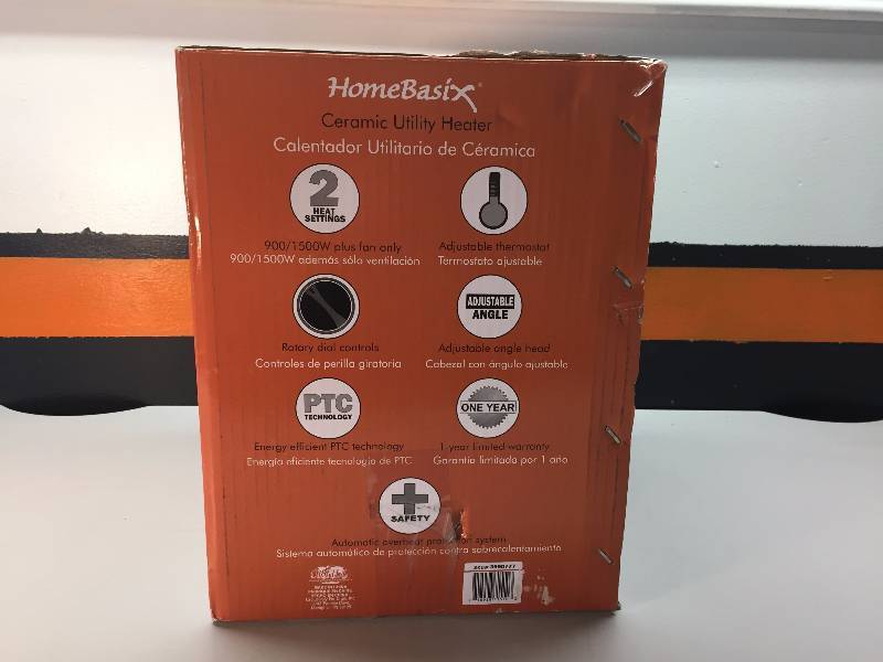 HOME BASIX CERAMIC HEATER