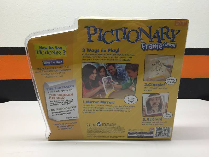 PICTIONARY FRAME GAME, 3 WAYS TO PLAY (4)