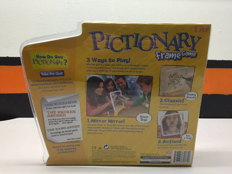 PICTIONARY FRAME GAME, 3 WAYS TO PLAY (4)
