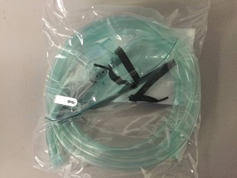 OXYGEN MASK, ADULT SIZE